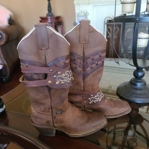 Reyme Cowboy Leather Boots Women